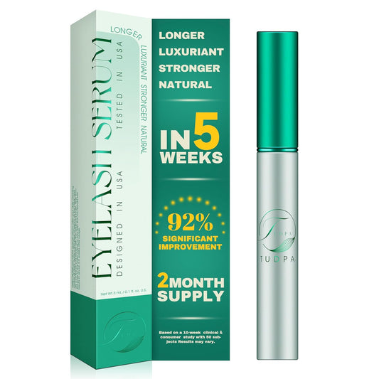 Skiennix Vegan Lash Serum - Enhance Length & Density | Gentle Formula for Sensitive Eyes, 3mL