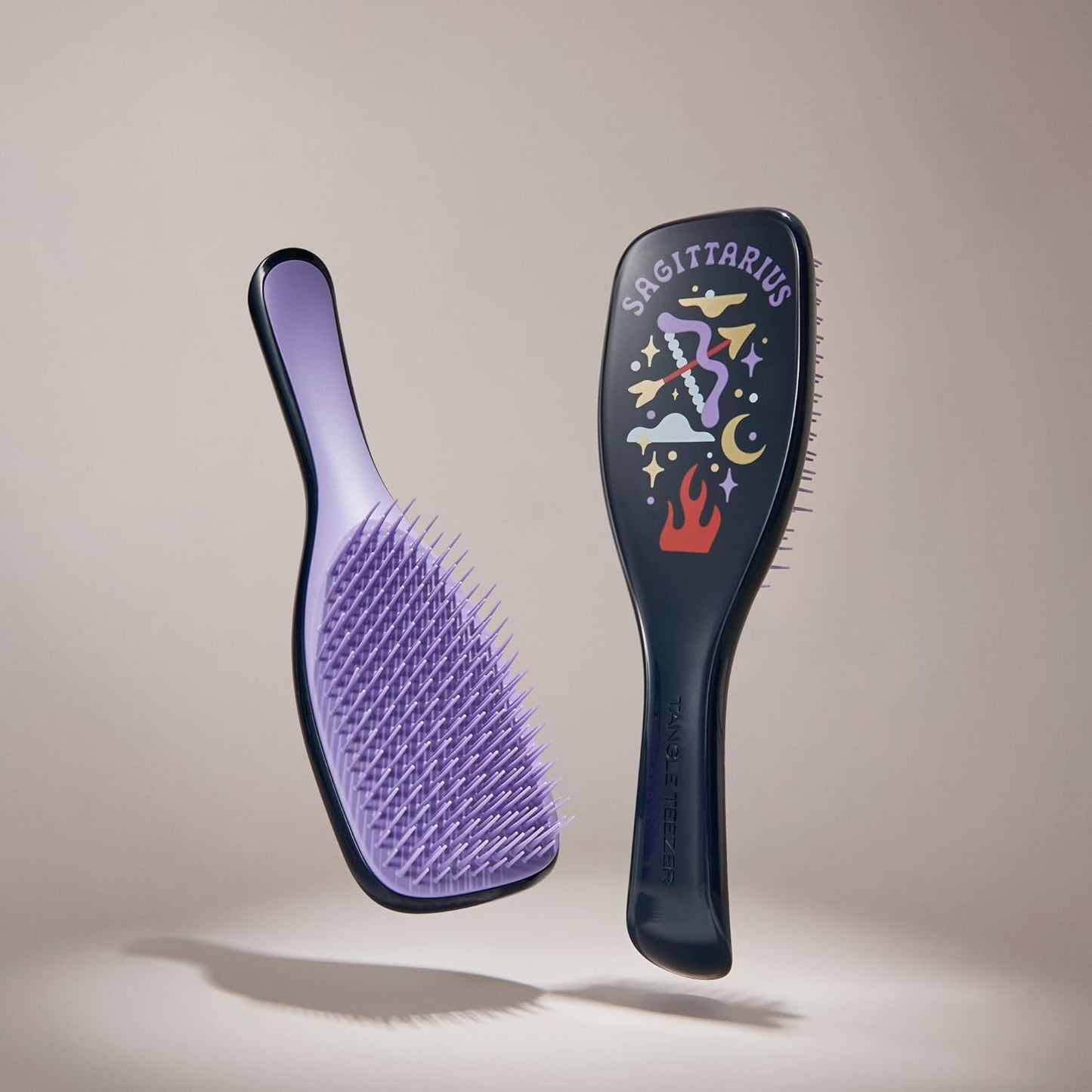 Tangle Teezer Zodiac Ultimate Detangler Hairbrush - Eliminates Knots & Reduces Breakage for All Hair Types | Sagittarius