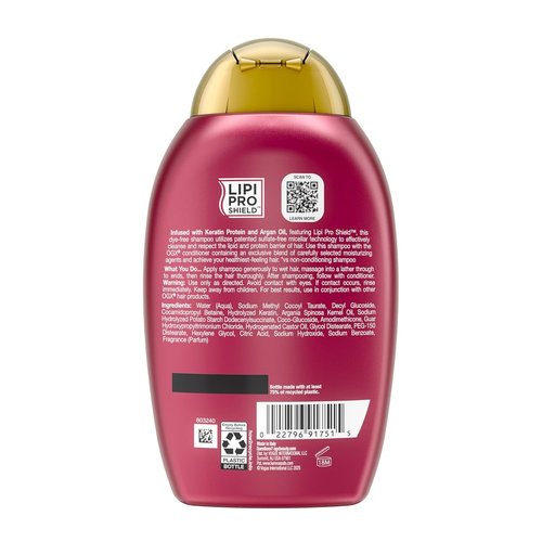 OGX Organix Anti-Breakage Keratin Oil Shampoo - Strengthens & Nourishes Hair | 385ml
