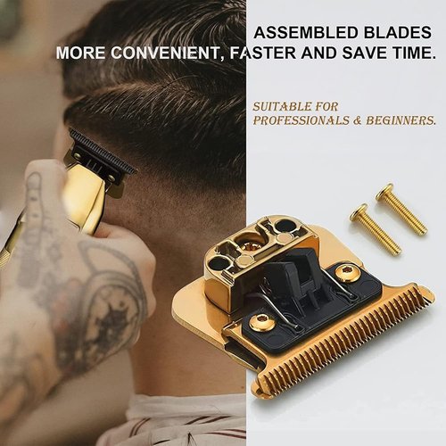 BaByliss PRO Gold FX707Z DLC Replacement Blades - Premium Trimmer Blades for FX787 & FX726 | 2-Pack