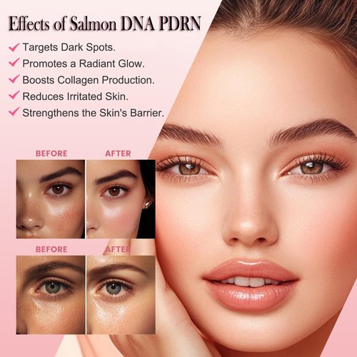 Mtmult Salmon DNA PDRN Serum - Anti-Aging Ampoule with 99% Salmon DNA, Collagen & Hyaluronic Acid | 0.05 fl. oz x 30e