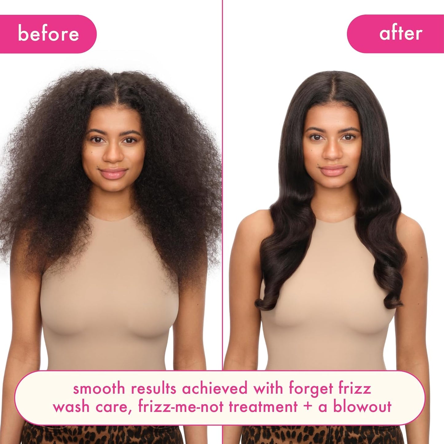 Amika Forget Frizz Anti-Frizz Shampoo - Smoothing Formula for Humidity Protection | 72-Hour Frizz Control