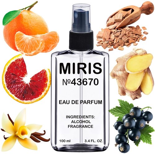 MIRIS Eau de Parfum for Women - Long-Lasting Deep Red Fragrance | 3.4 Fl Oz / 100 ml