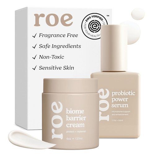 Roe Wellness Baby Cream & Serum Power Pair - Hydrating Skincare for All Ages | Ideal for Dry, Irritated Skin
