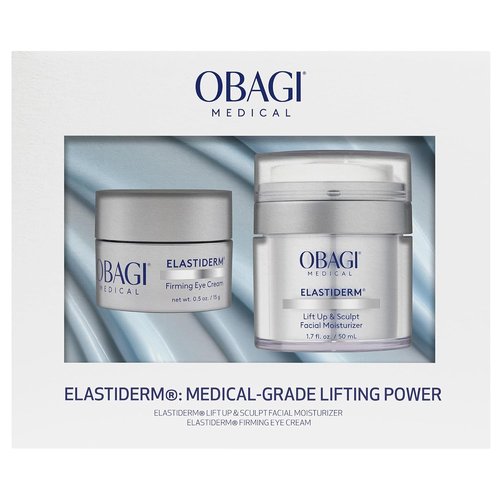 Obagi ELASTIDERM Lift Up & Sculpt Facial Moisturizer & Eye Cream Set - Anti-Aging Formula 1.7oz & 0.5oz
