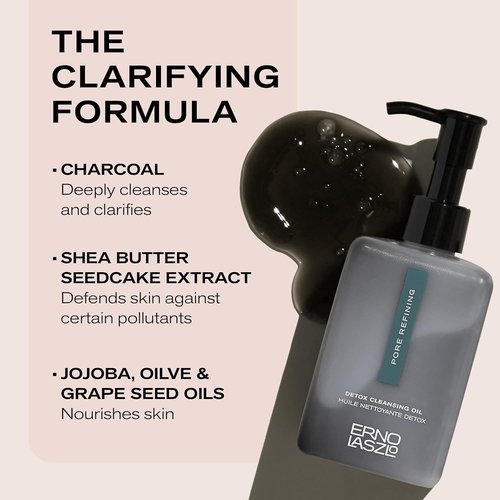Erno Laszlo Detoxifying Oil Cleanser - Deep Cleansing Formula for Radiant Skin