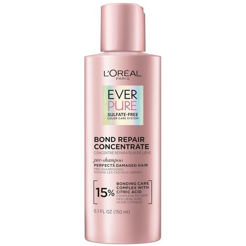 L'Oreal Paris EverPure Sulfate-Free Bond Repair Pre-Shampoo Treatment - 5.1 Fl Oz for Damaged Hair