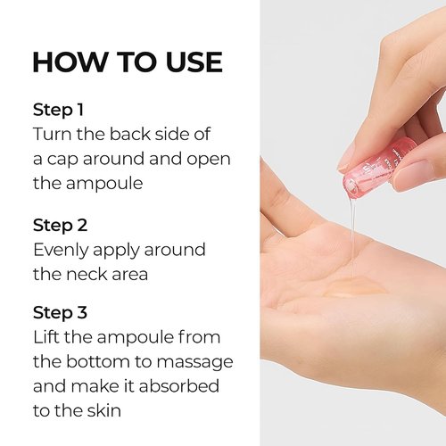 Dr. Melaxin Neck Tightening Ampoule - Firming & Lifting Treatment for Neck Wrinkles | 1.5ml x 10ea