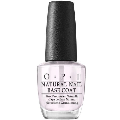 OPI Nail Polish | Top & Base Coat for Protective High-Gloss Shine | 0.5 Fl Oz, Natural