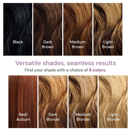 Style Edit Root Touch Up Spray | Temporary Hair Color for Gray Roots and Thinning Hair | Salon-Quality, Transfer-Resistant Hair Concealer | Black, 2 oz