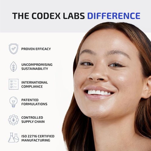 Codex Labs Bia Exfoliating Face Wash - Gentle Vegan Cleanser for Dry & Sensitive Skin | 3.4oz