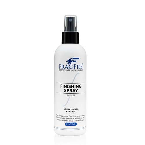 Regine Switzerland Hair Finishing Spray - Flexible Soft Hold for Sensitive Skin | 8 oz, Fragrance-Free & Hypoallergenic