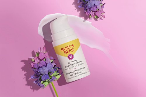 Burt's Bees Firming Collagen Face Serum - Natural Retinol Alternative with Bakuchiol for Anti-Aging (1 oz)
