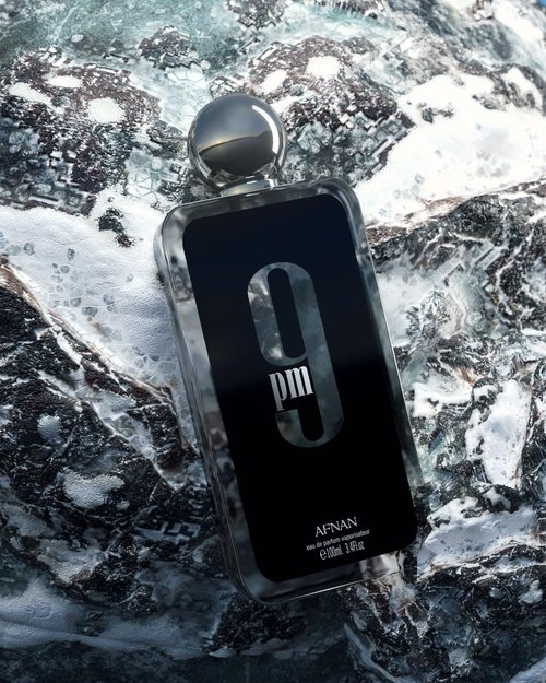 Afnan 9 PM Eau De Parfum for Men - 3.4 Fl. Oz | Long-Lasting Fragrance