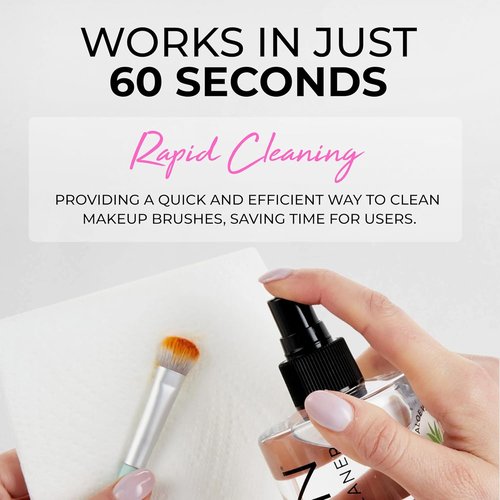 ISOCLEAN Makeup Brush Cleaner - Gentle Daily Solution for Reduced Buildup & Improved Application | 3 fl oz, Paradise Fragrance