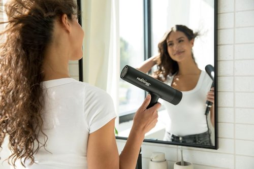 Jerdon Hair Dryer - High-Speed, Low Noise Brushless Motor for Quick Drying | Includes Accessories - JHD100KB