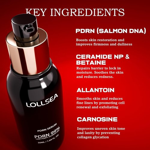 PDRN Serum - 99% Pure Salmon DNA Anti-Aging & Hydrating Serum | Firming, Moisturizing, 50ml