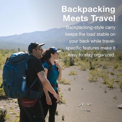 Osprey Fairview 70L Women's Travel Backpack - Night Jungle Blue | Durable & Spacious Design