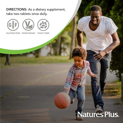 NaturesPlus Ultra Hair Tablets - Supports Healthy Hair Growth for Men & Women - 90 Sustained Release Tablets