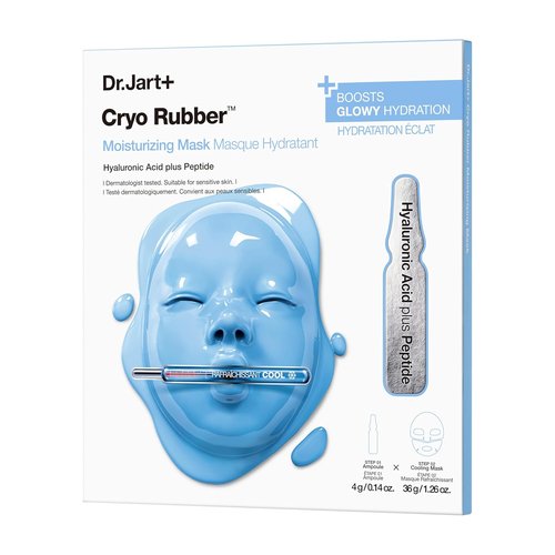 Dr.Jart+ Cryo Rubber Face Mask - Cooling Treatment with Serum Ampoule | Travel Size Korean Skincare