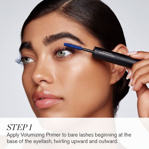 RevitaLash Cosmetics Double-Ended Volume Set - Hypoallergenic Eyelash Primer & Mascara