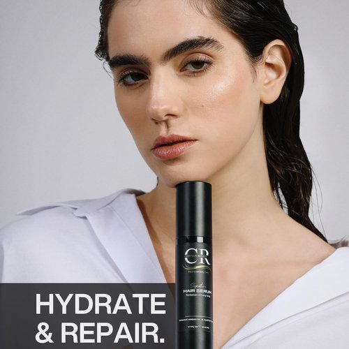 Cristian Rovere Signature Hair Serum - Organic Argan Oil & Acai Extract for Frizz Control - 1.7 Fl Oz