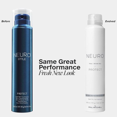 Paul Mitchell Neuro Protect HeatCTRL Iron Hairspray - Perfect Prep & Finish for All Hair Types
