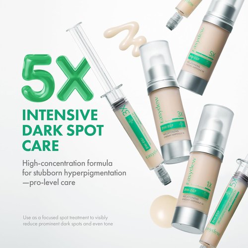 Easydew DW-EGF Melatoning Ampoule 5X - Hydrating Dark Spot Serum with Niacinamide & Glutathione | 0.27 fl oz