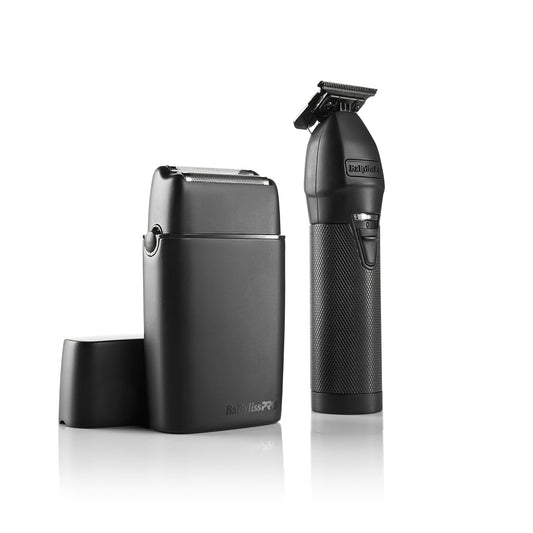 BaBylissPRO LIMITEDFX Hair Trimmer & Double Foil Shaver - High-Performance Cord/Cordless Design