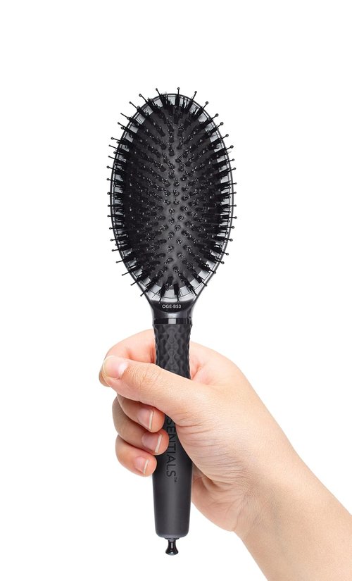 Olivia Garden Essentials Styling Brush - Professional Detangling & Smoothing Tool