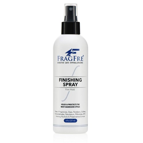 Regine Switzerland Hair Finishing Spray - Firm Hold 8 oz | Fragrance-Free, Hypoallergenic & Vegan