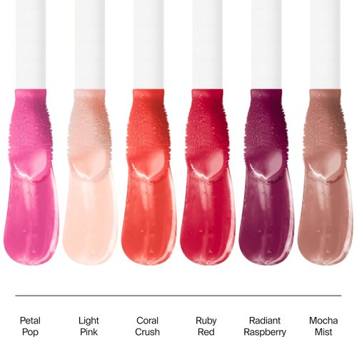 Neutrogena Hydro Boost Tinted Lip Oil - Hydrating Hyaluronic Acid Formula for Fuller Lips | Light Pink, 0.2 fl. oz.