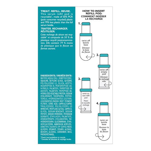 Peter Thomas Roth | Peptide Skinjection Amplified Wrinkle-Fix Serum Refill Pod - 1 Fl Oz, Clinically Proven Anti-Aging Formula for All Skin Types