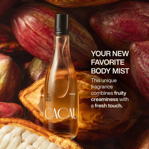 Natura Ekos Body Mist | Cacau Frescor Eau de Toilette - Long-Lasting Fragrance with Orange, Gardenia & Chocolate - 150 ml Women's Perfume
