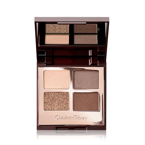 Charlotte Tilbury Luxury Palette Eyeshadow - Shimmer & Matte Quad with Rich Formula | 4 Complementary Shades
