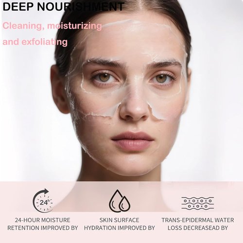 Regine Switzerland Collagen Wrapping Peel-Off Mask - Hydrating & Firming Overnight Face Mask for Glowing Skin