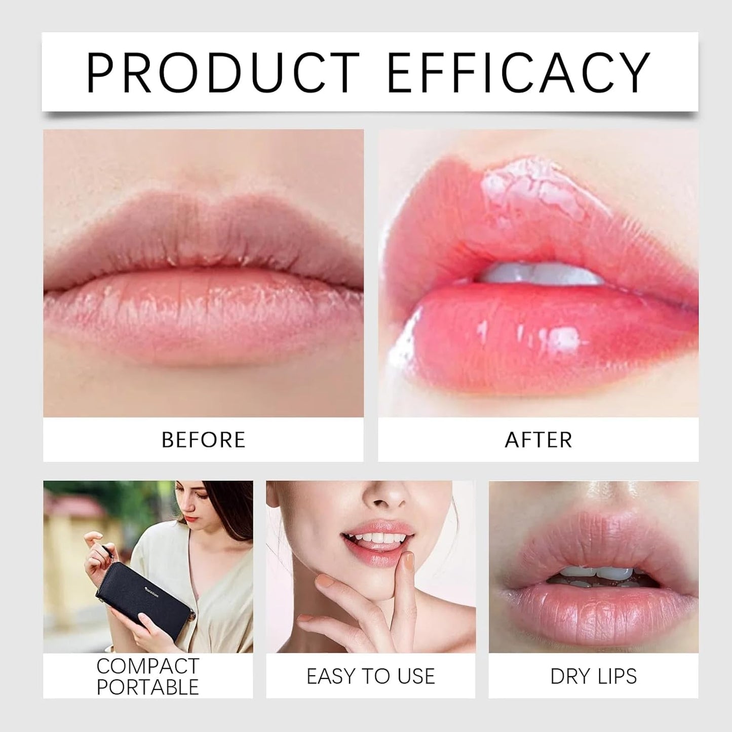 Skiennix Collagen Lip Booster Serum - Plumping & Anti-Wrinkle Treatment for Smooth, Youthful Lips