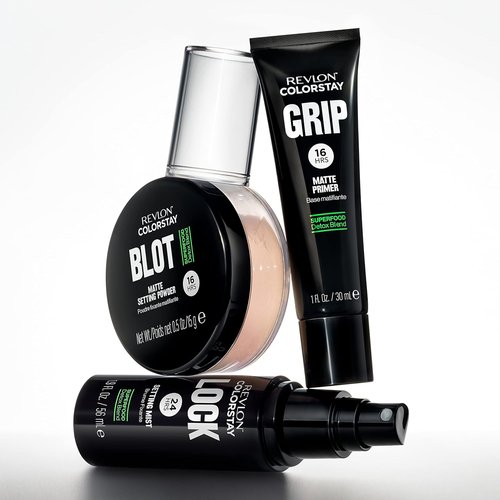 Revlon ColorStay Grip Primer - Mattifying & Blurring Face Makeup for Oily Skin | 1 Fl Oz