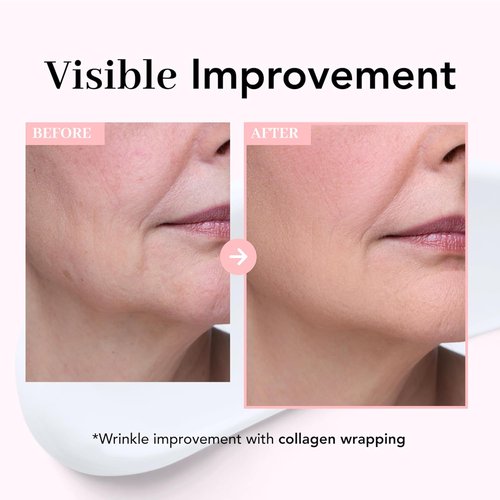 NOWATER Collagen Wrapping Mask - Hydrating & Firming Hydrolyzed Collagen Peel Off Mask (2.4 fl. oz)