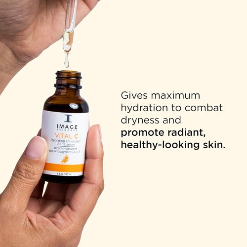 IMAGE Skincare VITAL C Serum - Hydrating Vitamin A, C & E Complex for Brightening | 1 fl oz