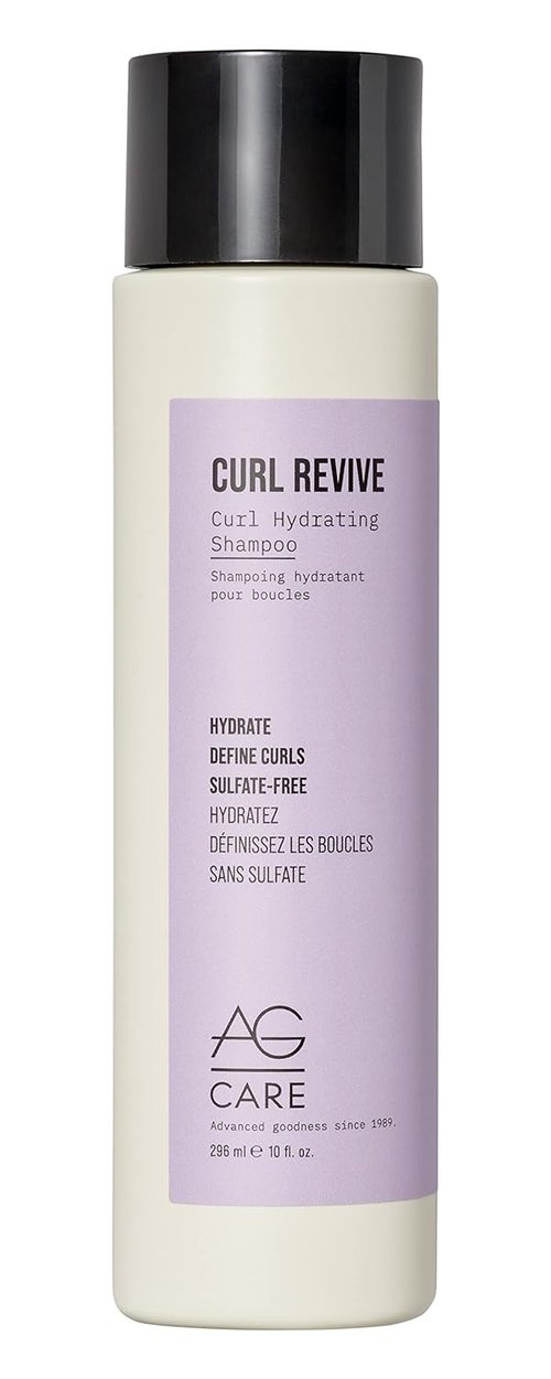 AG Care Curl Revive Hydrating Shampoo - Moisturizing Formula for Curly Hair | 10 Fl Oz