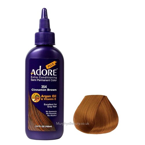 Adore Plus Cinnamon Brown Hair Color - 3.4 Fl Oz | Rich, Long-Lasting Shade