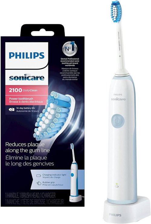 Philips Sonicare Electric Toothbrush - Plaque Control Rechargeable, HX6211 Model