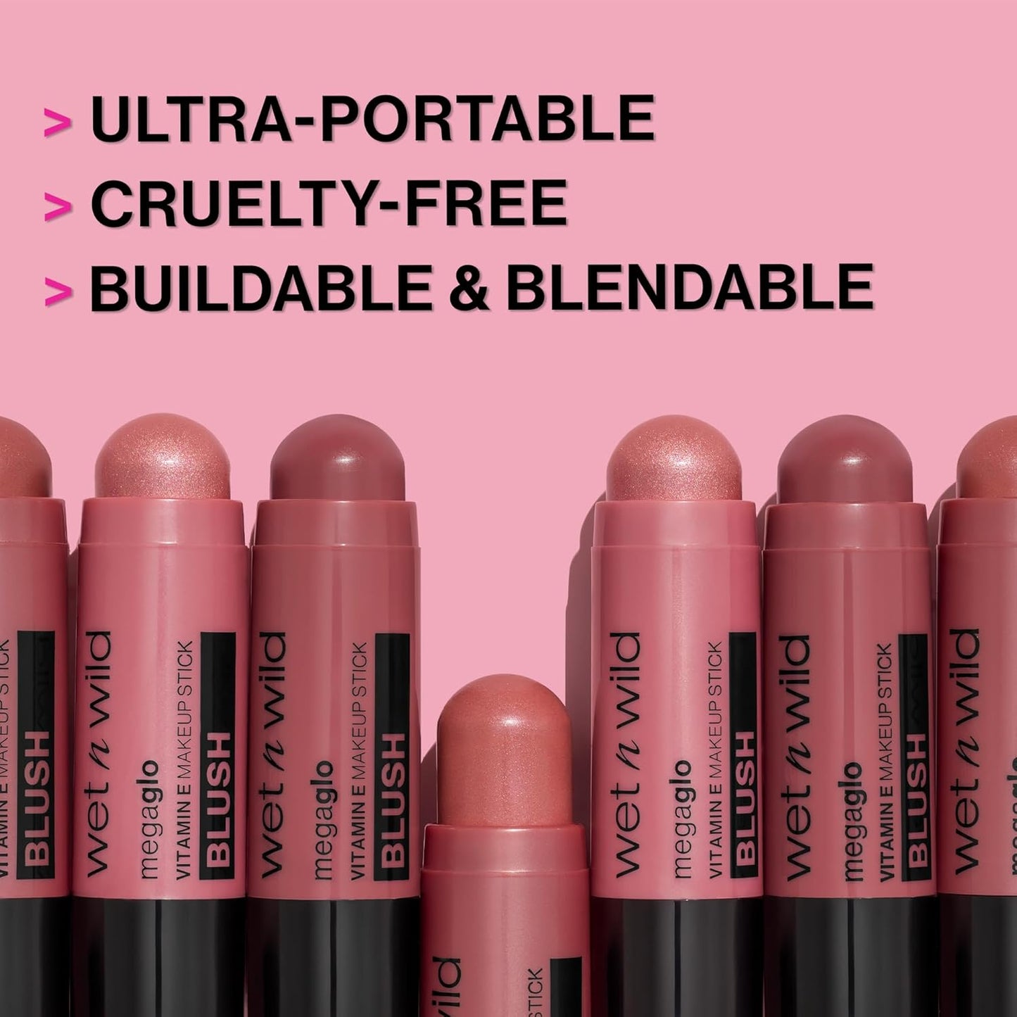 Wet n Wild MegaGlo Makeup Stick - Buildable Color for Versatile Looks | Cruelty-Free & Vegan - Floral Majority