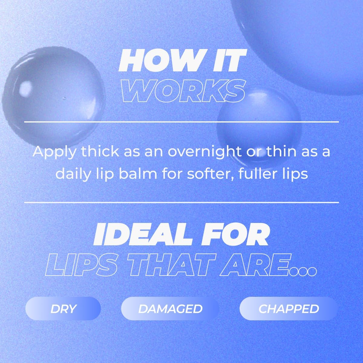 Vitamasques Lip Butter Balm - Hydrating Strawberry Lip Treatment with Peptides - 0.33 fl. oz.