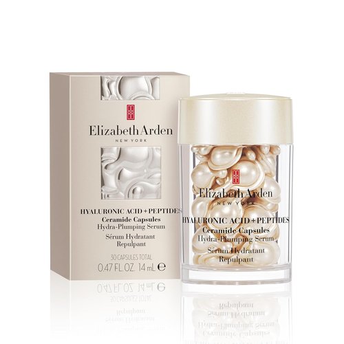 Elizabeth Arden Hyaluronic Acid Capsules - Hydra-Plumping Serum with Peptides for Youthful Skin