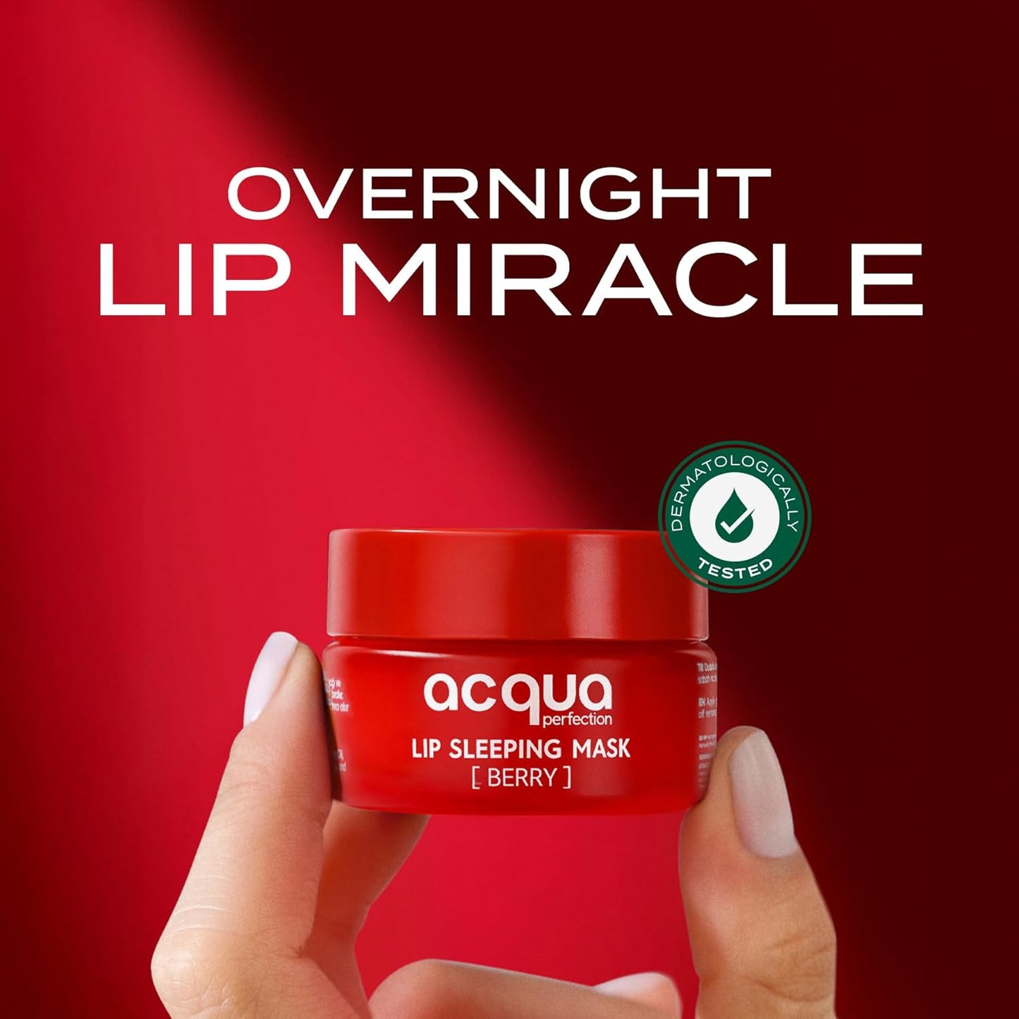 Skiennix Overnight Lip Sleeping Mask - Intense Hydration & Repair with Shea & Coconut Oil - 8 Hour Moisture Therapy