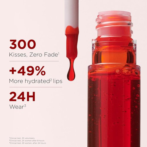 Clarins Water Lip Stain - Buildable Matte Finish | Kiss-Proof & Transfer-Proof | Lightweight & Long-Lasting | 0.2 Fl Oz