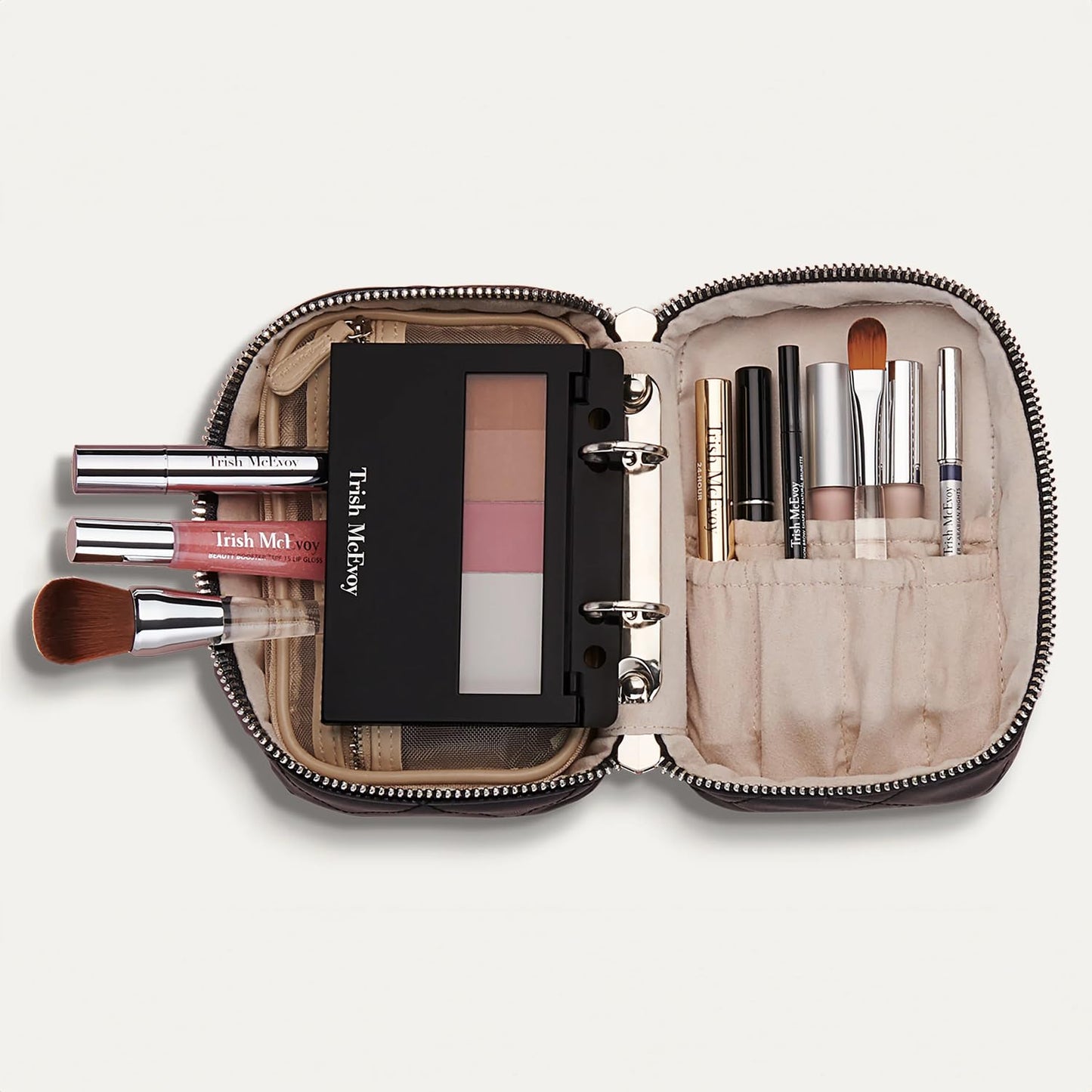 Trish McEvoy Makeup Planner - Power of Makeup Organizer for Effortless Beauty On-the-Go