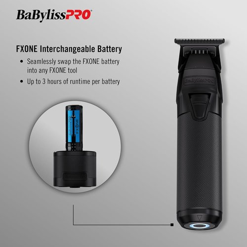FXONE Professional Cordless Outlining Trimmers - Interchangeable Battery for Ultimate Convenience